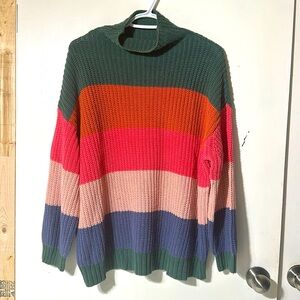 American Eagle sweater rainbow colourful size XS/S